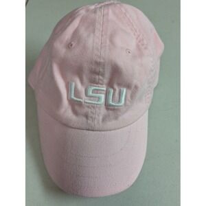 Pink LSU Tigers Nike Team Adjustable Cap Hat One Size Fits All Cotton